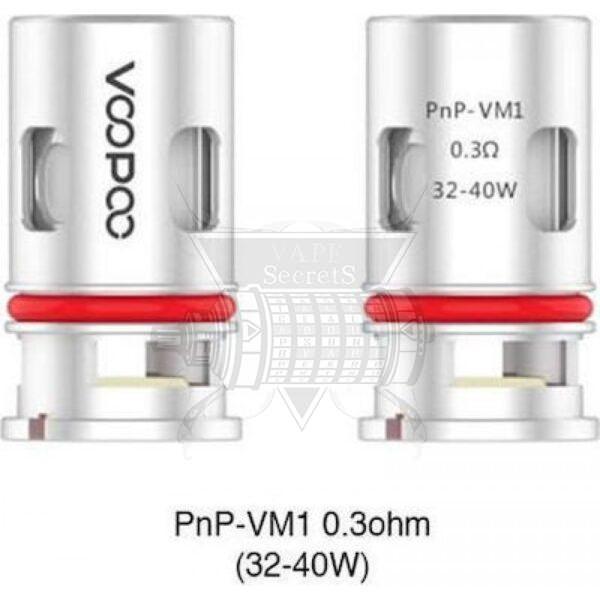 Αντιστάσεις (coils) Voopoo PnP VM1 0.3 ohm
