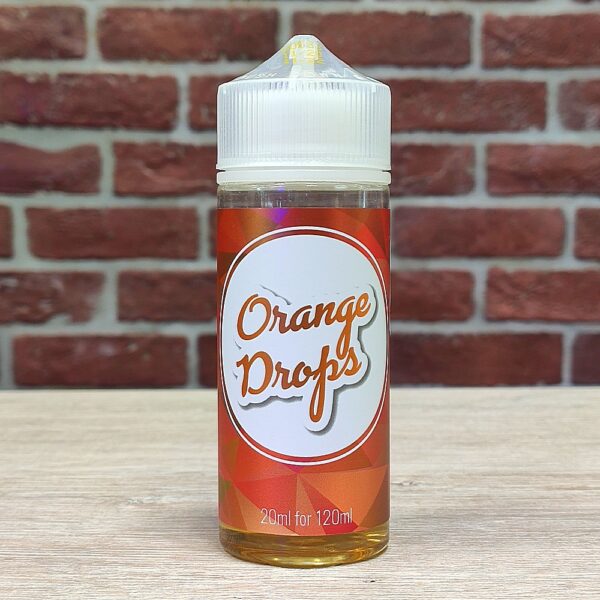Orange Drops 20/120ml by Infamous Drops (πορτοκάλι, κρέμα, ζύμη, μακαρόν)