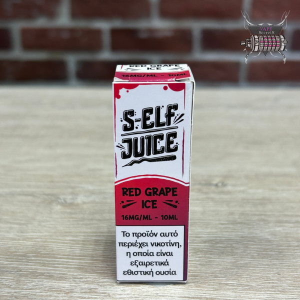 Red Grape Ice 10ml by S-Elf Juice (Σταφύλι, Αφρώδης Οίνος, Τσιχλόφουσκα, Πάγος)
