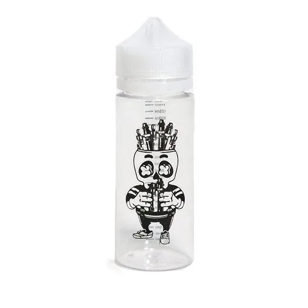 Graduated Bottle 120ml Open Skull