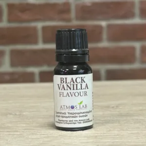 Atmoslab Black Vanilla 10ml Άρωμα