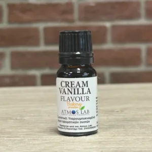 Atmoslab Cream Vanilla 10ml Άρωμα