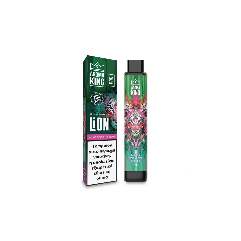 Aroma King Lion POD Melons Watermelon Banana 2ml 20mg