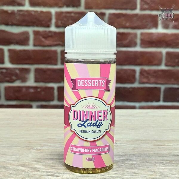 Dinner Lady Strawberry Macaroon 40/120ml