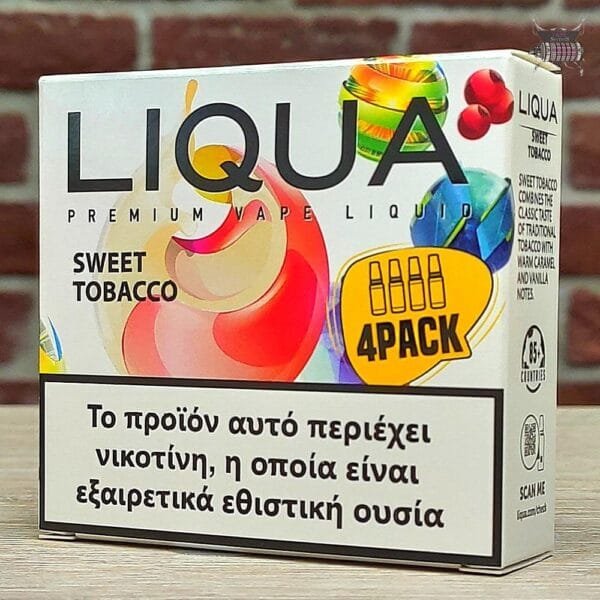 Liqua Sweet Tobacco 4PACK