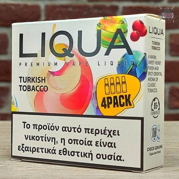 Liqua Turkish Tobacco 4PACK