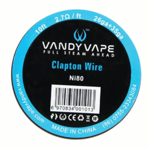 Vandy Vape Wire Ni80 Clapton 26+35ga 3m