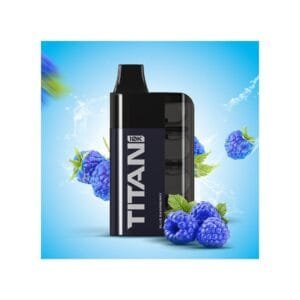 Titan 10K Disposable Blue Raspberry 7x2ml 20mg