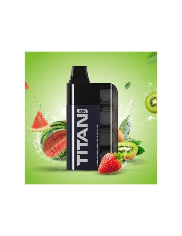 Titan 10K Disposable Strawberry Kiwi Watermelon 7x2ml 20mg