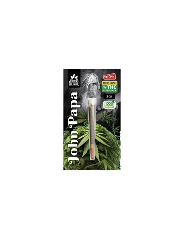 Aromas Of Crete Cannabis Stick John Papa THC Experience 2gr