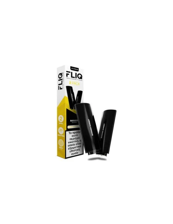 Avomi FliQ Προγεμισμένα POD Banana Sorbet 2ml 20mg