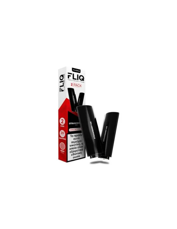 Avomi FliQ Προγεμισμένα POD Strawberry Ice 2ml 20mg
