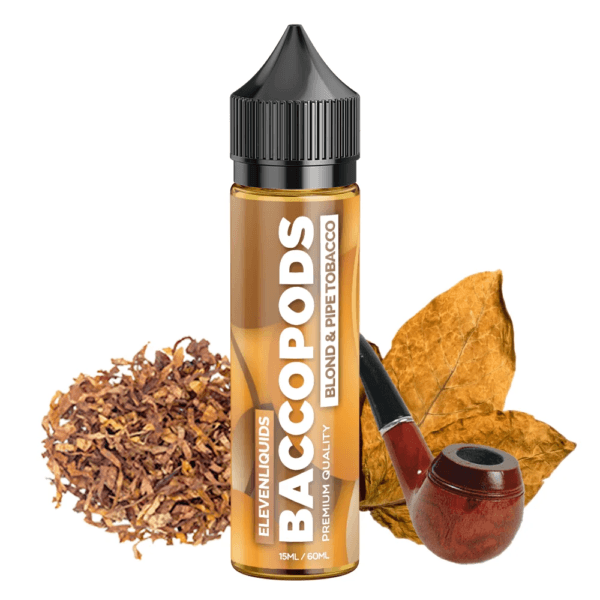 Baccopods Blond and Pipe Tobacco 15/60ml