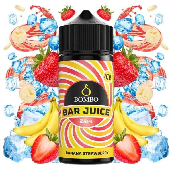 Bombo Bar Juice Banana Strawberry 24/120ml