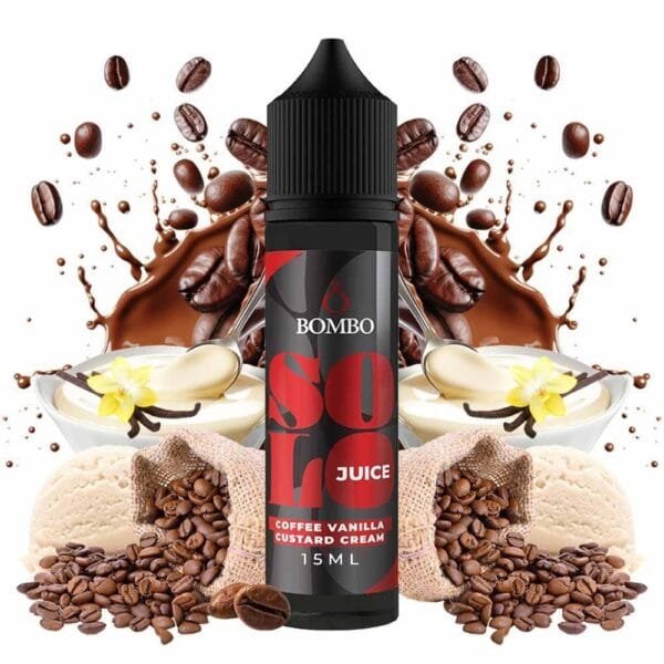 Bombo Solo Coffee Vanilla Custard 20/60ml