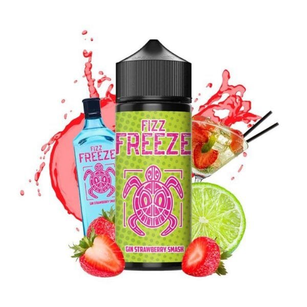 Mad Juice Fizz Freeze Gin Strawberry Smash 30/120ml