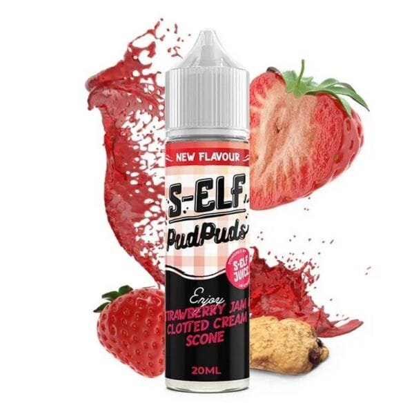 S-Elf Juice Strawberry Jam & Clotted Cream Scone 20/60ml