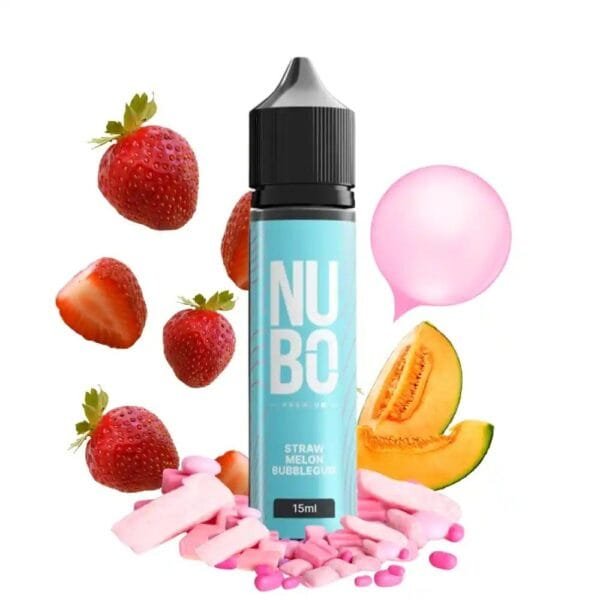 Nubo Straw Melon Bubblebum 15/60ml