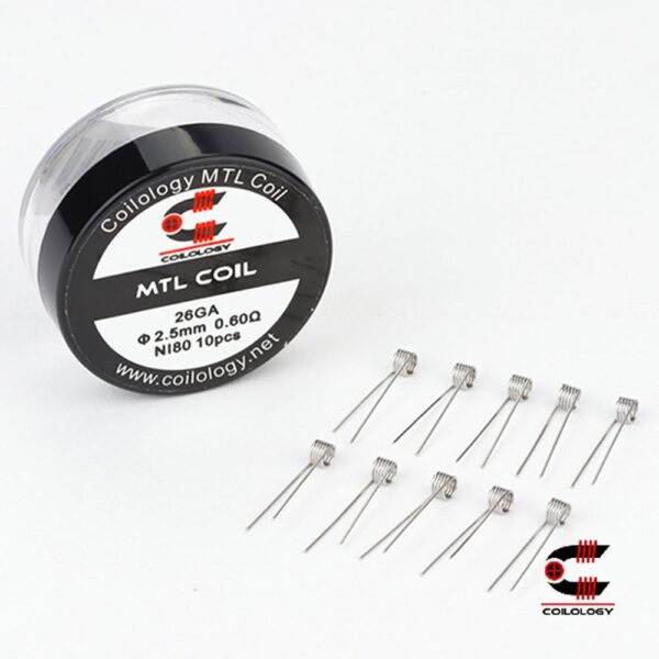 Coilology MTL Coil Ni80 0.6ohm 10pcs