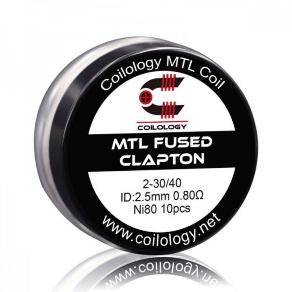 Coilology MTL Fused Clapton Coil Ni80 0.8ohm