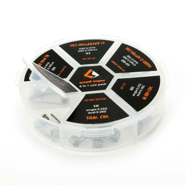 Geekvape 6 in 1 Coil Pack
