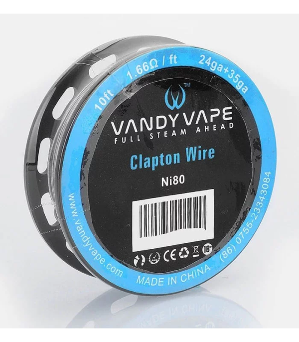 Vandy Vape Wire Ni80 Clapton 24+35ga 3m