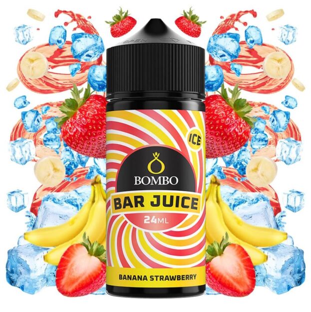 Bombo Bar Juice Banana Strawberry 24/120ml