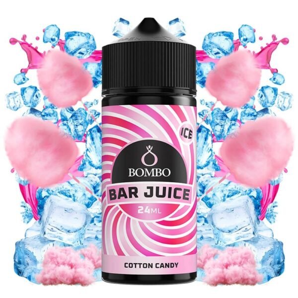 Bombo Bar Juice Cotton Candy 24/120ml