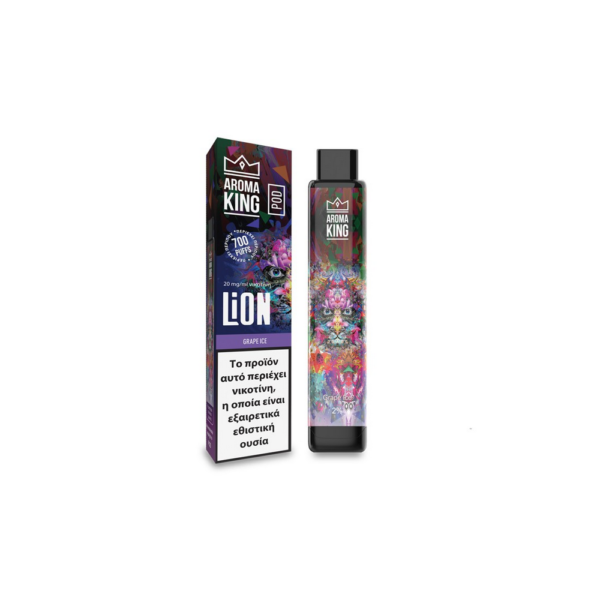 Aroma King Lion POD Grape Ice 2ml 20mg