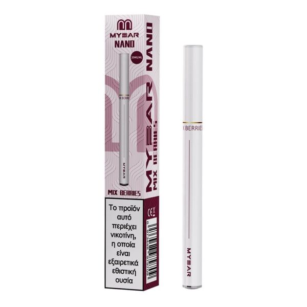 mybar20mixed20berries.jpg MyBar Nano Disposable Mix Berries 20mg 1.6ml
