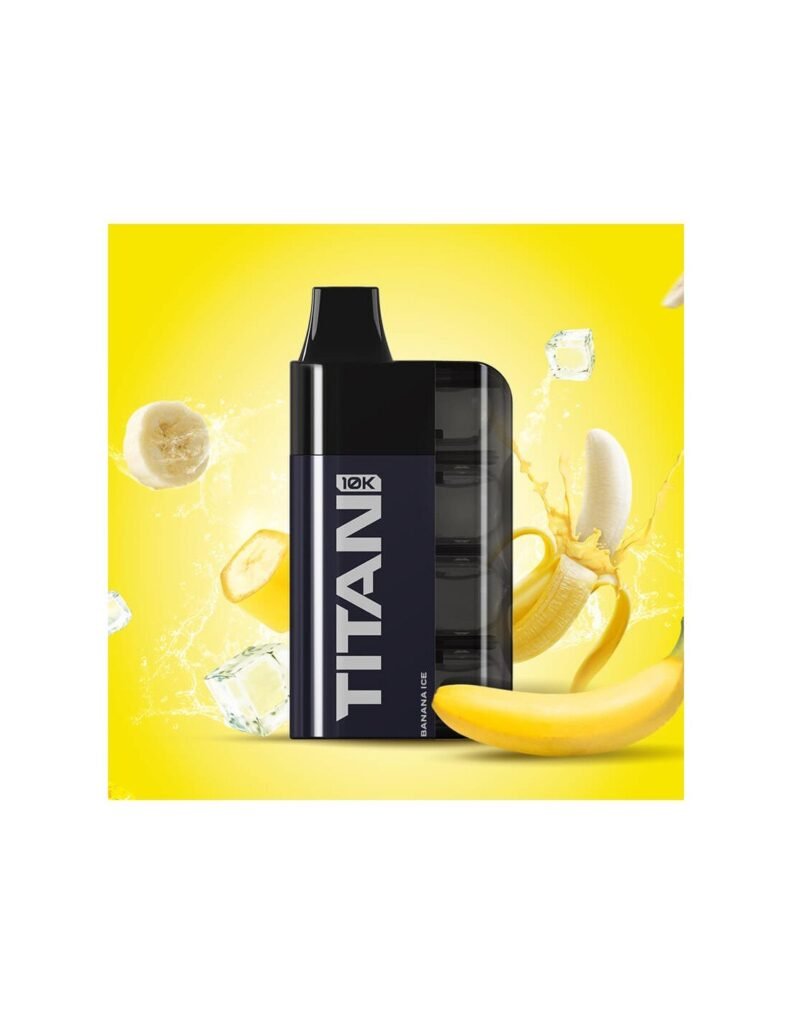 Titan 10K Disposable Banana Ice 7x2ml 20mg
