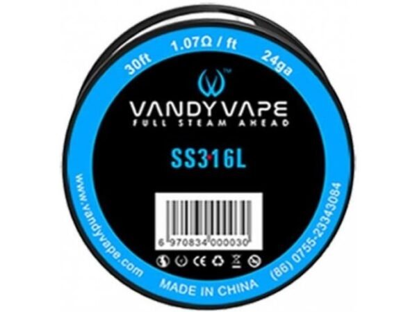 Vandy Vape Wire SS316 24ga 10m