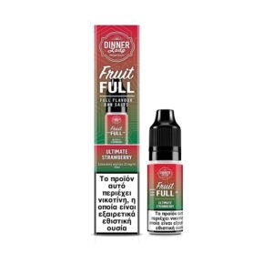 Dinner Lady Full Bar Salts Ultimate Strawberry 10mg