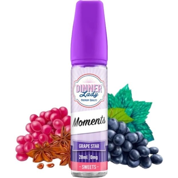 Dinner Lady Moments Grape Star 20/60ml