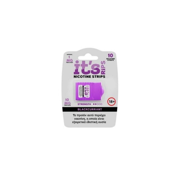 IT`S RIPS Blackcurrant Strips 1mg