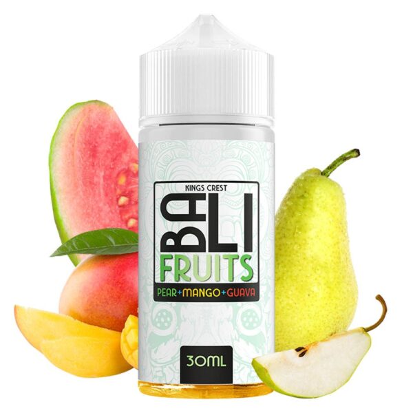Kings Crest Bali Fruits Pear Mango Guava 30/120ml