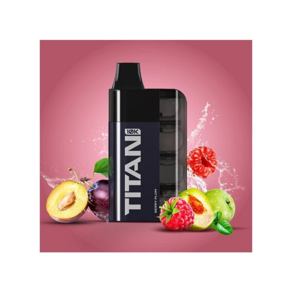 Titan 10K Disposable Berry Plum 7x2ml 20mg