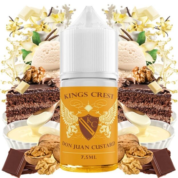 Kings Crest Don Juan Custard 7.5/30ml