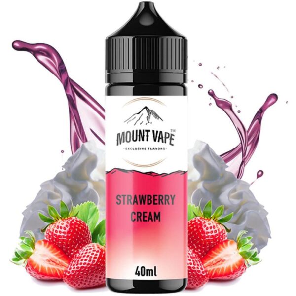 Mount Vape Strawberry Cream 40ml/120ml