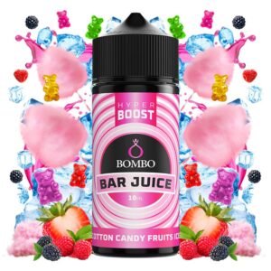 Bombo Bar Juice Hyper Boost Cotton Candy Ice 10/120ml