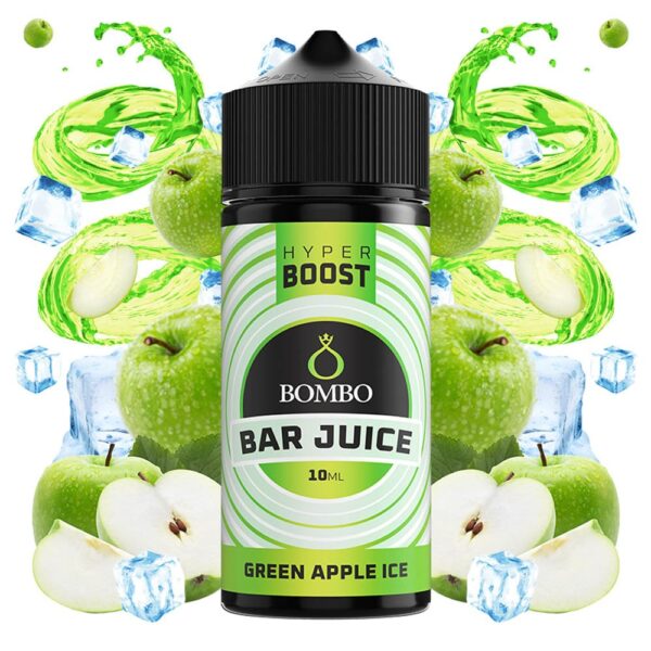 Bombo Bar Juice Hyper Boost Green Apple Ice 10/120ml