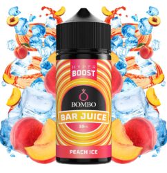 Bombo Bar Juice Hyper Boost Peach Ice 10/120ml