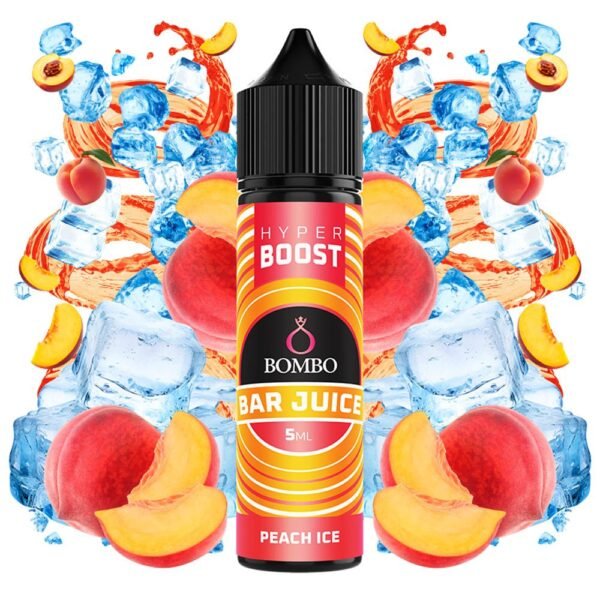 Bombo Bar Juice Hyper Boost Peach Ice 5/60ml
