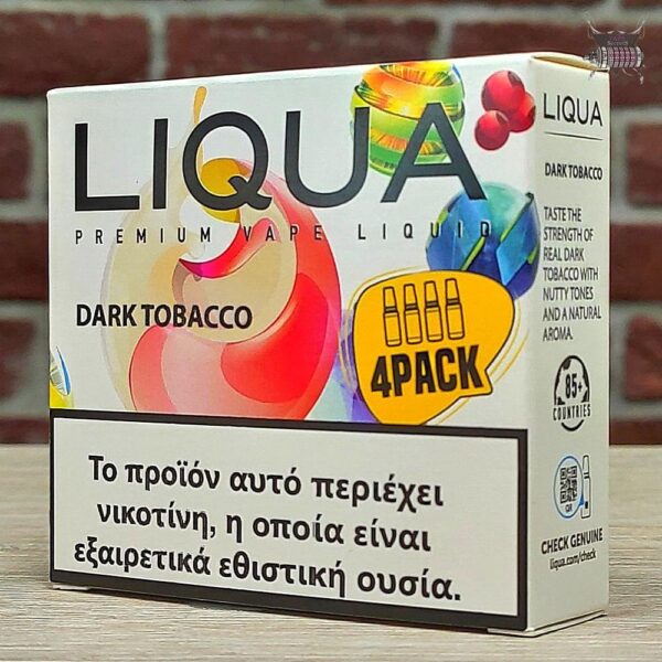 Liqua Dark Tobacco 4PACK