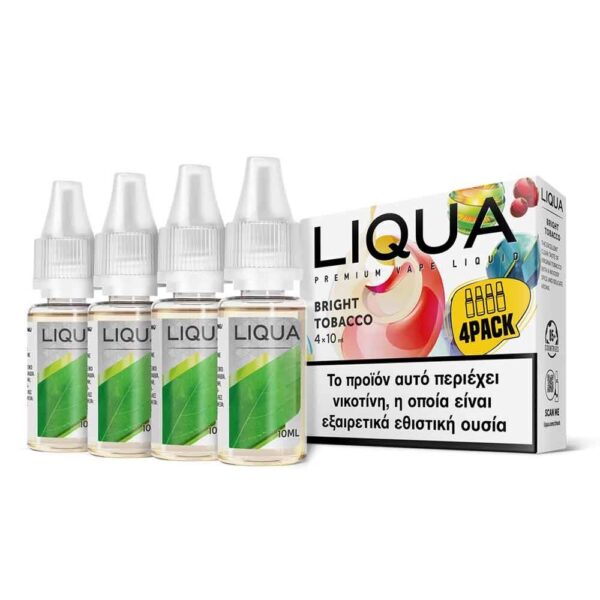 Liqua Bright Tobacco 4PACK