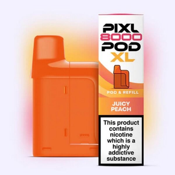 PIXL 8000 Prefilled Juicy Peach 20mg 2+10ml