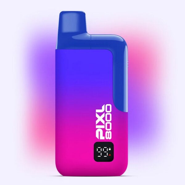 PIXL 8000 Disposable Blueberry Sour Razz 20mg 12ml