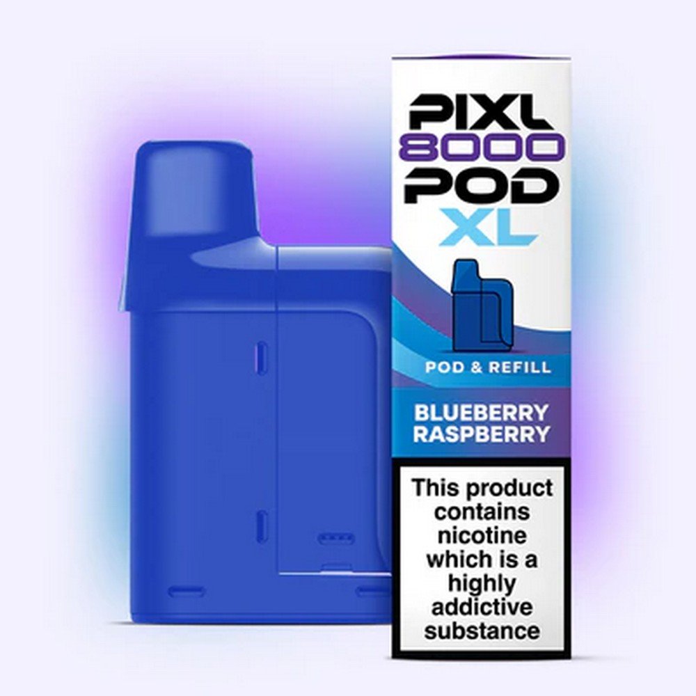 PIXL 8000 Prefilled Blueberry Raspberry 20mg 2+10ml