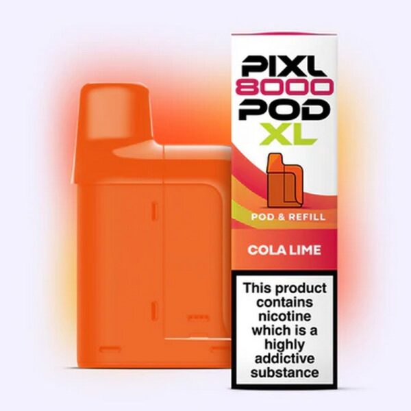 PIXL 8000 Prefilled Pod Cola Lime 20mg 2+10ml