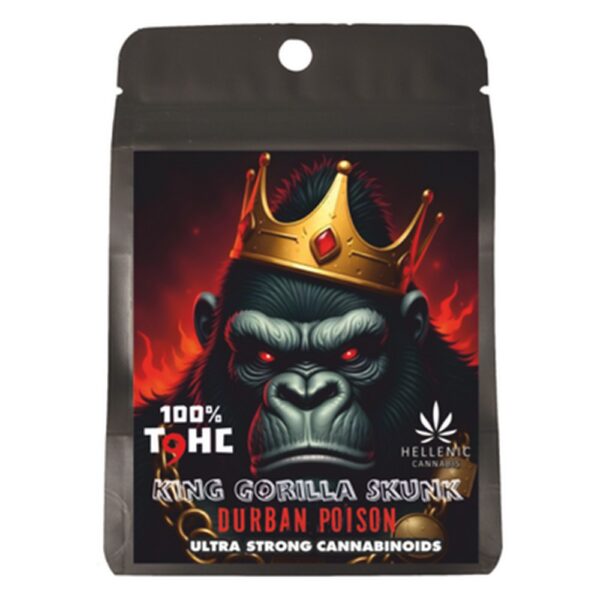 King Gorilla Skunk 100% T9HC Durban Poison 2gr
